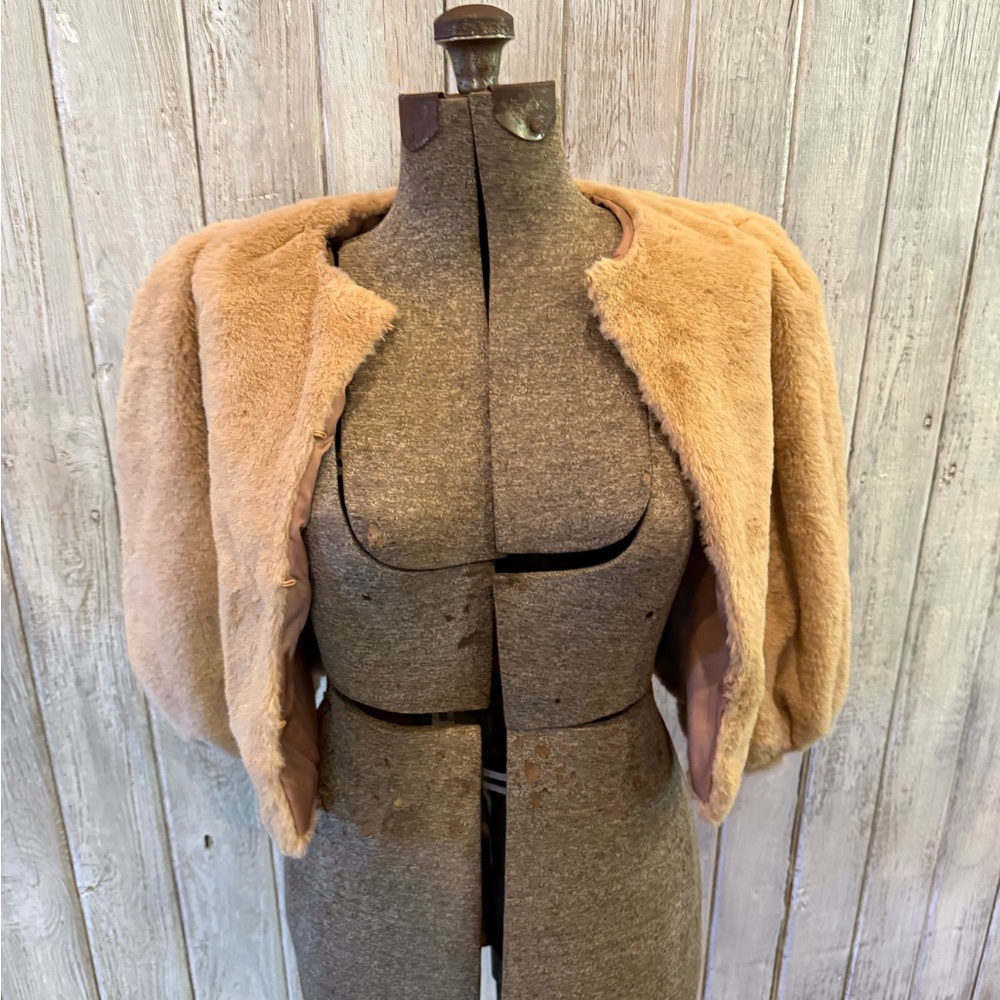 Chelsea & Violet Tan Fur Coat